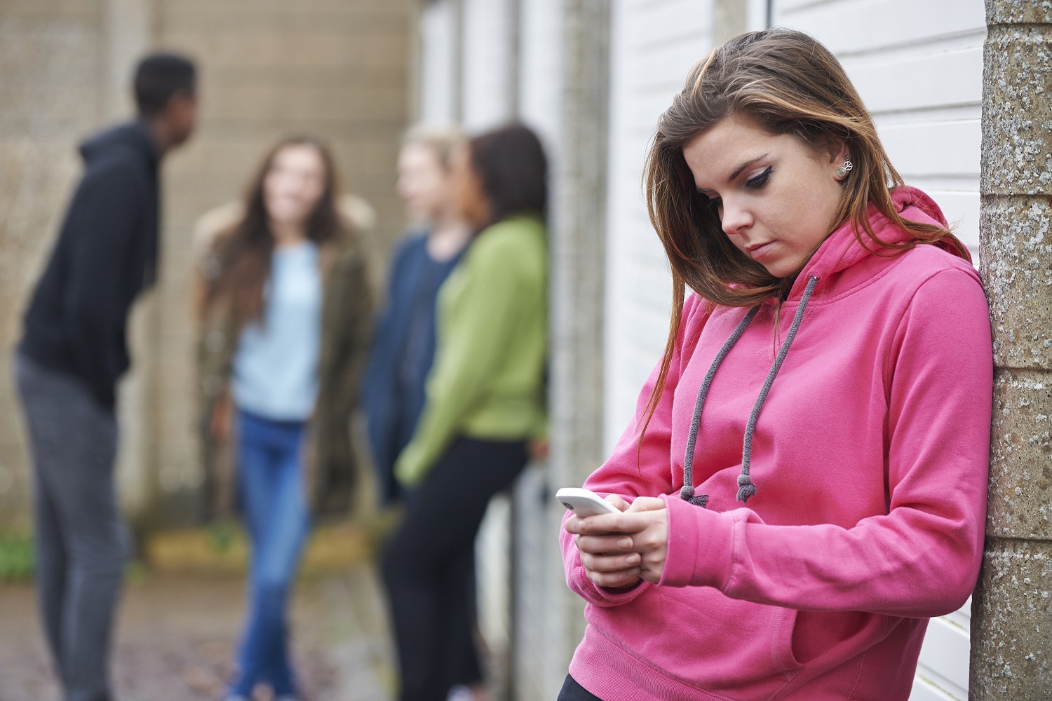 Young People out in the cold